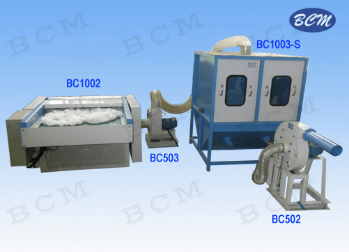 珍珠棉機混合填充系統 BC1002+BC503+BC1003-S+BC502